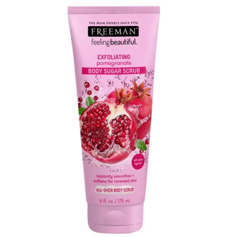 0 Freeman Gommage corporel au sucre à la grenade exfoliant 175 ml FREEMAN