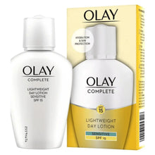 Charger l'image dans la galerie, 0 OLAY Fluide Hydratant Sensible Soin Complet - 100 ml - SPF 15 OLAY