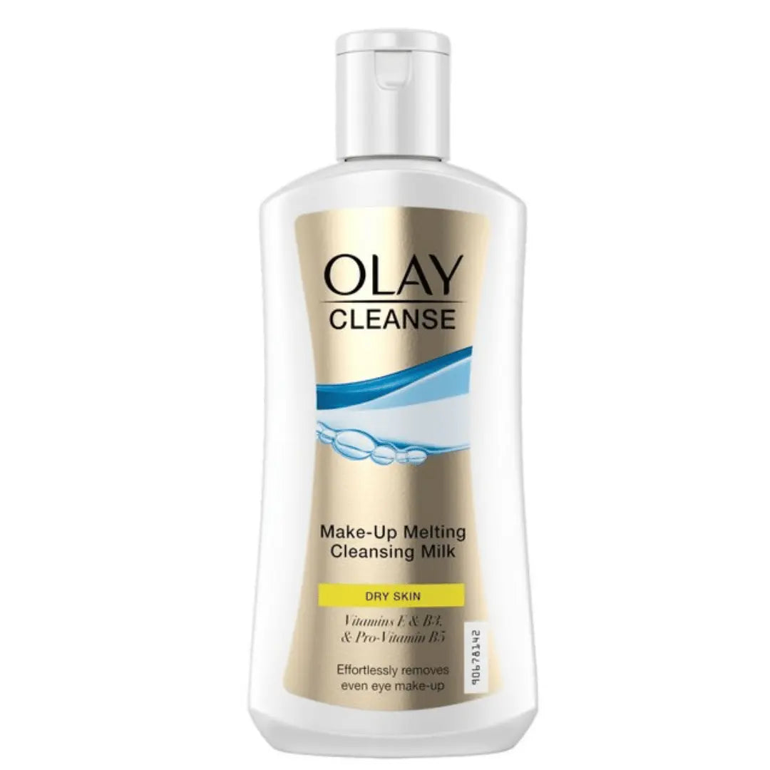 0 Olay Cleanse Make-Up Lait Démaquillant Fondant Peaux Sèches, 200 ml OLAY