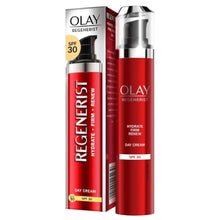 Charger l'image dans la galerie, 0 Olay Crème de jour raffermissante anti-âge en 3 points Regenerist SPF30 OLAY
