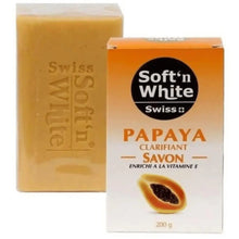 Charger l'image dans la galerie, 0 Swiss Soft’n White Papaya Savon Clarifiant SWISS SOFT'N WHITE