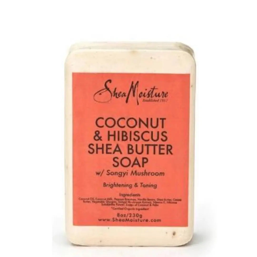 1 Shea Moisture Savon clarifiant Coco & Hibiscus 230g SHEA MOISTURE