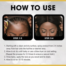 Charger l'image dans la galerie, 1.0 Ebin Wonder Lace Bond Adhésif Spray Sensible 180 ML Ebin