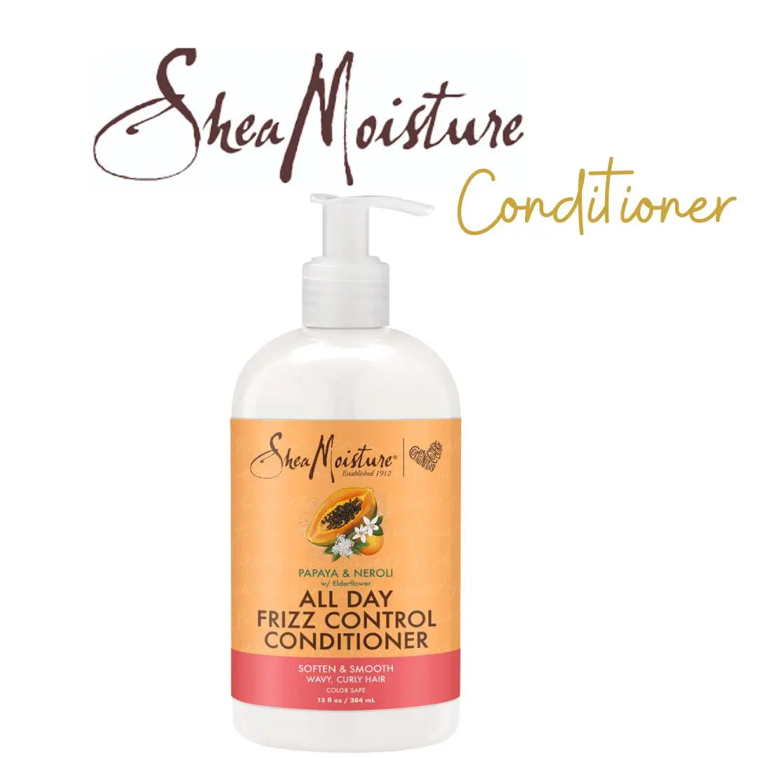 1.0 Shea Moisture Conditioner Contre Frizotti à la papaye et au néroli 385Ml SHEA MOISTURE