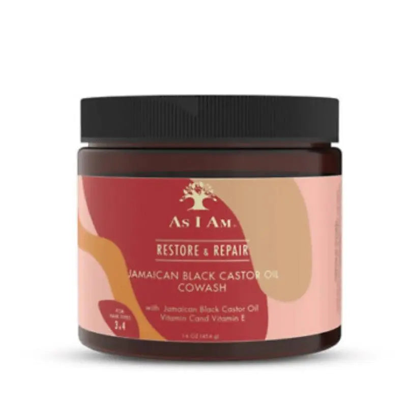 1.1 As I am restore & repair - JBCO cowash (Apres-shampoing reparateur lavant) 454 G AS I AM