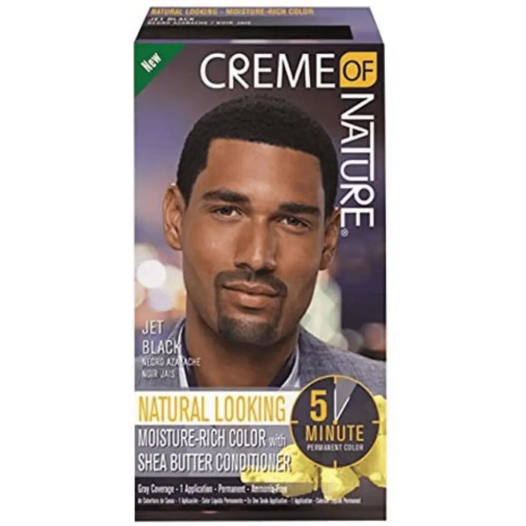 1.1 Crème of Nature Coloration Cheveux Noir de Jais CREME OF NATURE COL