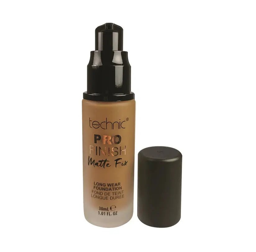 1.3 Technic Pro Finish Matte Fix Foundation Chestnut 30ml TECHNIC
