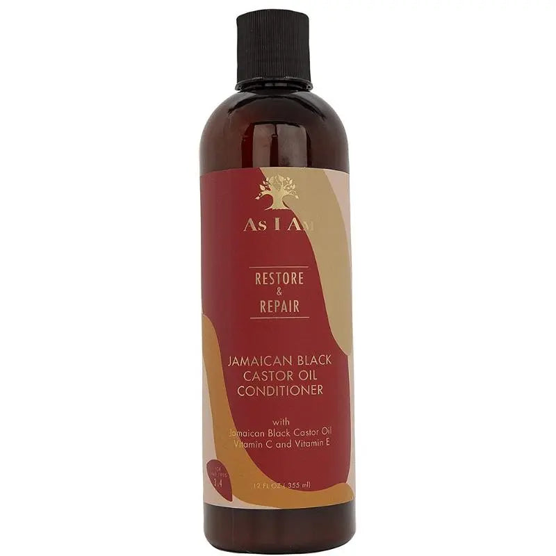 10. As I Am Jamaican Black Ricin Oil Conditioner ( Apres-Shampoing) 355 ML AS I AM