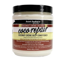 Charger l'image dans la galerie, 10. Aunt Jackie's Après-shampooing crème COCO 436ml (COCO REPAIR) AUNT JACKIE'S