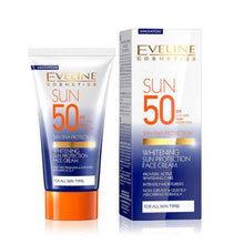 Charger l'image dans la galerie, 10. Eveline Cosmetics Creme Solaire Pour Visage 50 FPS (Tous Types De Peaux ) EVELINE