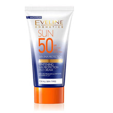 Charger l'image dans la galerie, 10. Eveline Cosmetics Creme Solaire Pour Visage 50 FPS (Tous Types De Peaux ) EVELINE