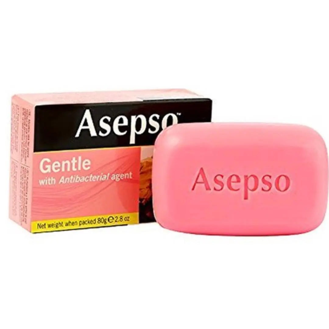 1,0 Asepso Savon Antibactérien Gentle 80g ASEPSO
