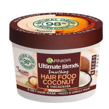 Charger l'image dans la galerie, 1,0 Garnier Ultimate Blends Hair Food Huile de coco 3-en-1Masque GARNIER