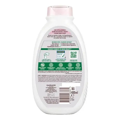1,0 Garnier Ultimate blends Shampoing Apaisant Lait d'Avoine Délicat 400 Ml GARNIER