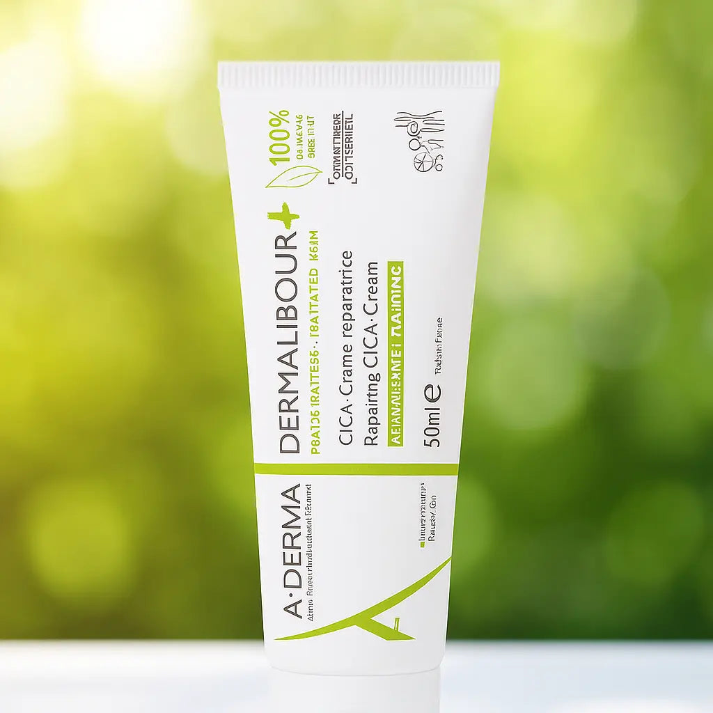 A-DERMA DERMALIBOUR+ CICA – Crème réparatrice 50 ml (peaux irritées). A-DERMA