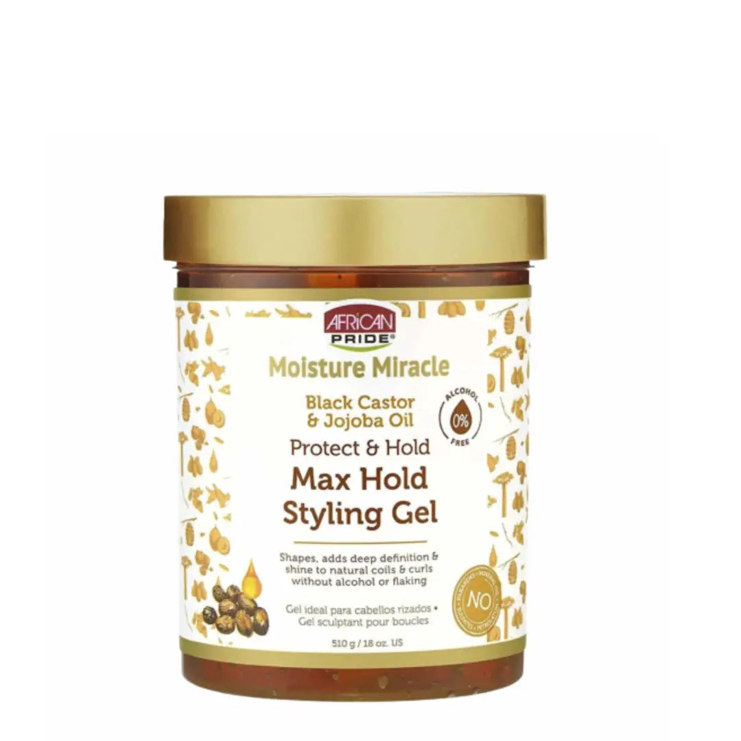 African pride Moisture Miracle Max Hold Styling Gel 510 g AFRICAN PRIDE