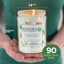 Charger l'image dans la galerie, Air wick Bougie Botanica Bougie Parfumée Grenade & Bergamote Italienne 500 G AIR WICK