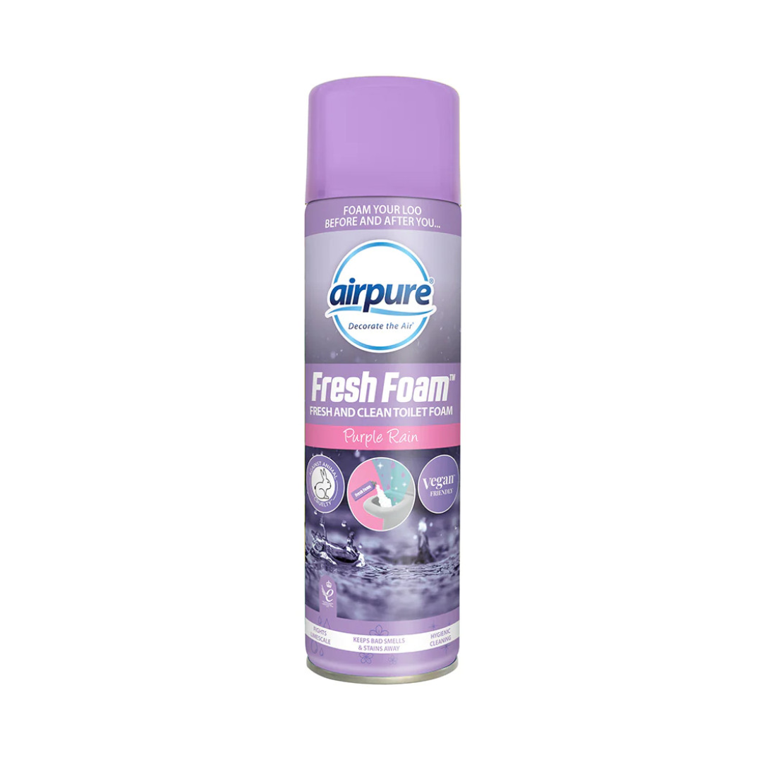 Airpure Mousse WC Désinfectante et Désodorisante Purple Rain 500 ml AIRPURE