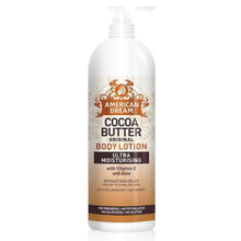 Charger l'image dans la galerie, American Dream Cocoa Butter original body lotion avec vitamin E & Aloe AMERICAN DREAM