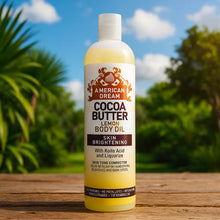 Charger l'image dans la galerie, American Dream Huile Corporelle Citron Beurre de Cacao 200ml AMERICAN DREAM