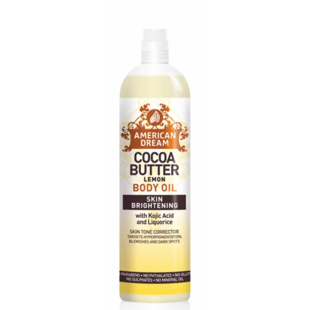 American Dream Huile Corporelle Citron Beurre de Cacao 200ml AMERICAN DREAM