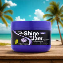 Charger l'image dans la galerie, Ampro Pro Styl Shine N 'Jam Gel Conditionneur Tenue Régulière 227 g SHINE'N JAM