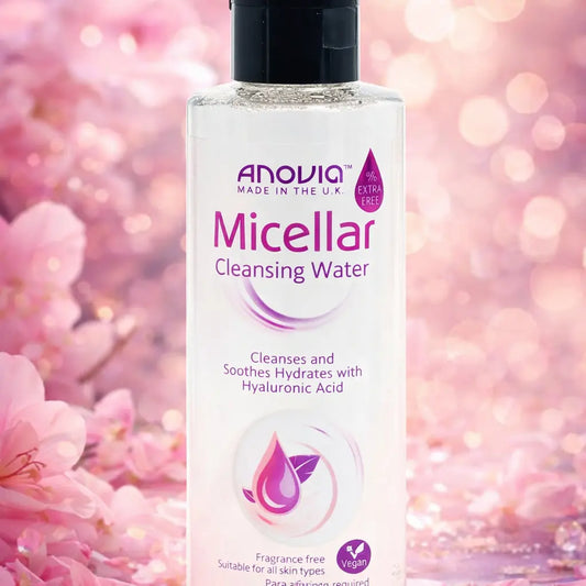 Anovia Micellar Cleansing Water – Eau Micellaire Hydratante à l’Acide Hyaluronique 400ML ANOVIA