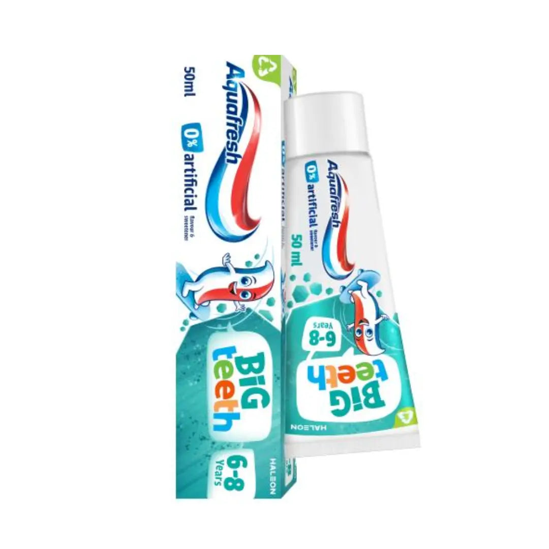 Aquafresh Dentifrice Big Teeth 6-8 ans, Dentifrice enfant 50 ml COLGATE