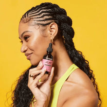 Charger l'image dans la galerie, Aunt Jackie's Elixir Essentials Huile pour cheveux et cuir chevelu, collagène, huile d'arbre à thé et eucalyptus AUNT JACKIE'S