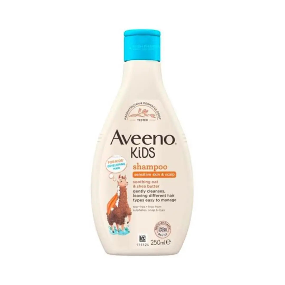 Aveeno Shampoing apaisant à l'avoine et au beurre de karité pour enfants 250 ml AVEENO