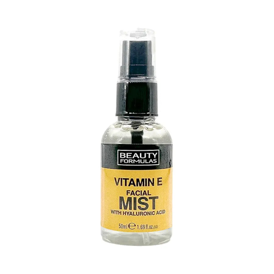 Beauty Formulas Brume pour le visage à la vitamine E avec acide hyaluronique 50 ml BEAUTY FORMULAS