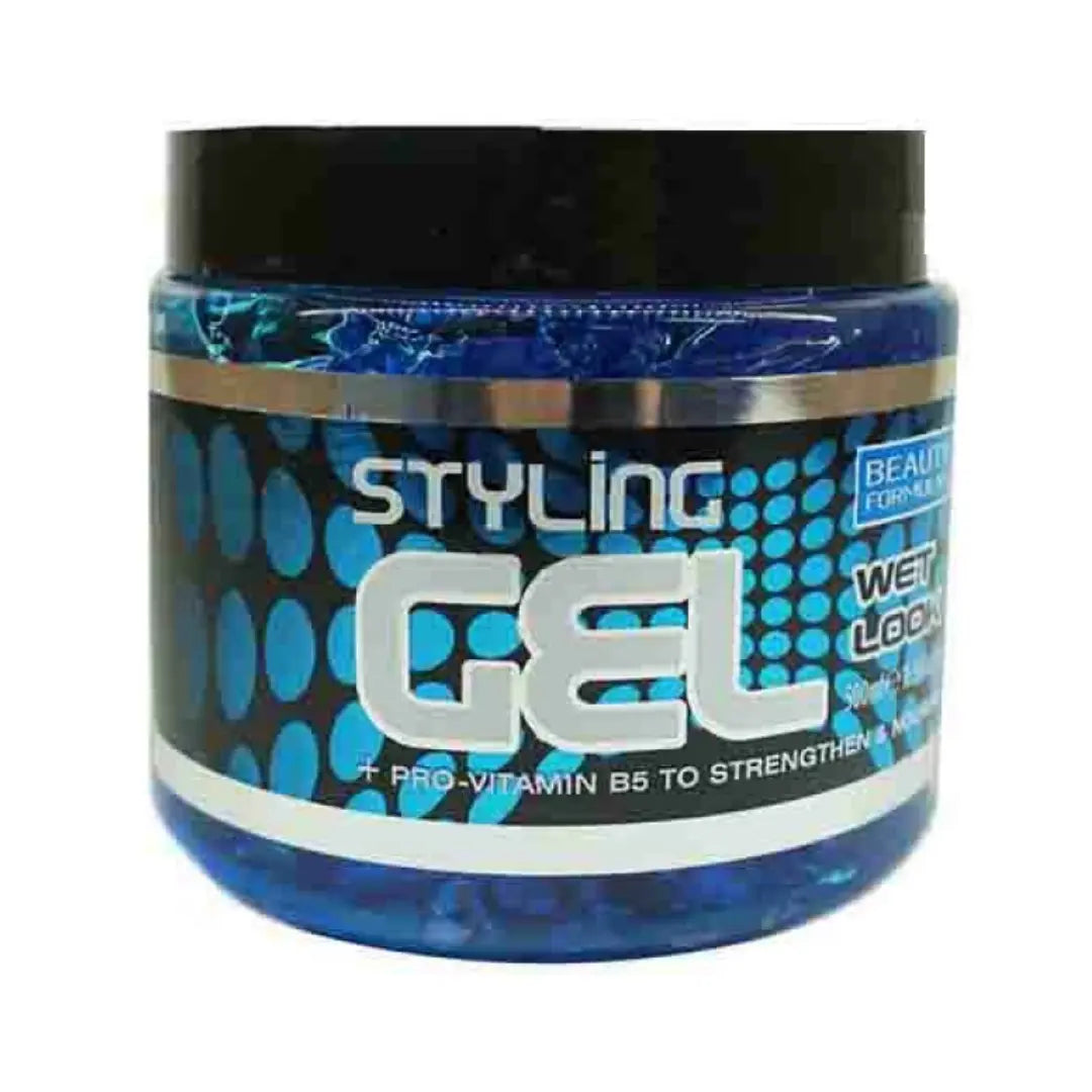 Beauty Formulas Gel coiffant effet mouillé 500 ml BEAUTY FORMULAS