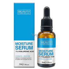 Charger l'image dans la galerie, Beauty Formulas Moisture Sérum visage à l'acide hyaluronique 1 % - 30 ml BEAUTY FORMULAS