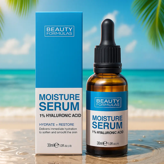 Beauty Formulas Moisture Sérum visage à l'acide hyaluronique 1 % - 30 ml BEAUTY FORMULAS