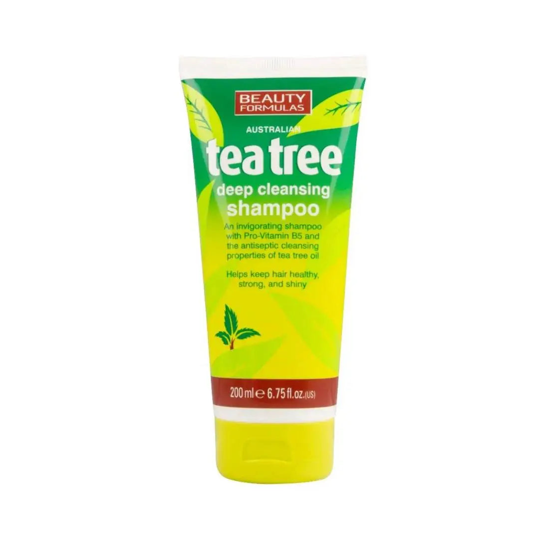 Beauty formulas tea tree deep shampoo 200 ml BEAUTY FORMULAS