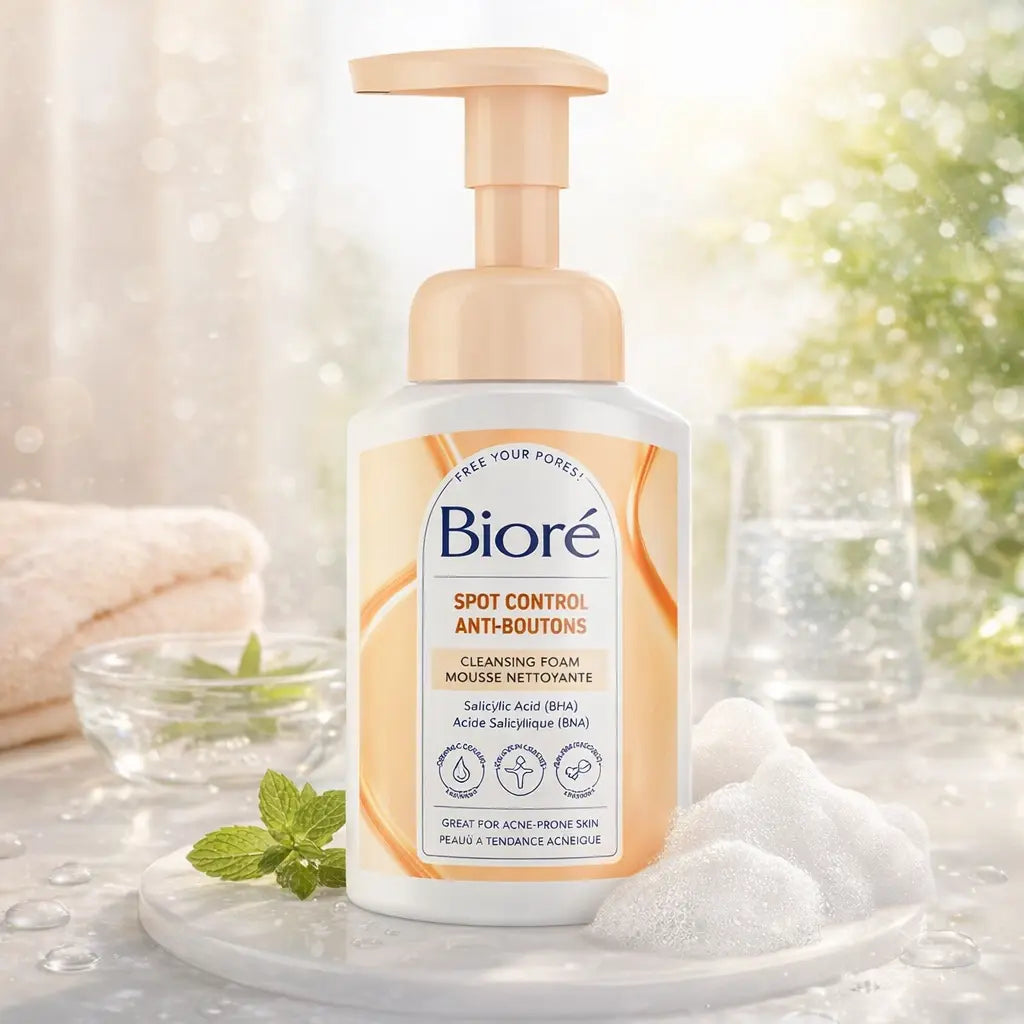 Bioré Spot Control Anti-Boutons – Mousse Nettoyante 200 ML BIORE