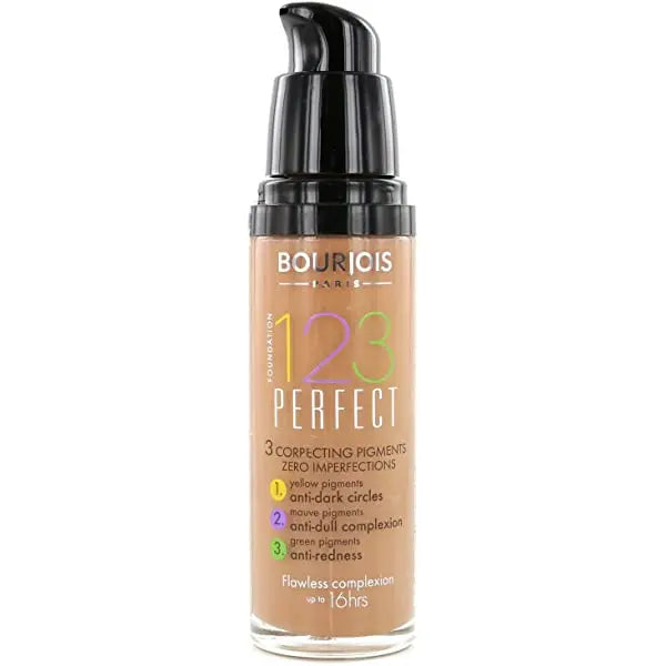 Bourjois 123 Perfect Fondation Bronze Foncé 058 bourgeois