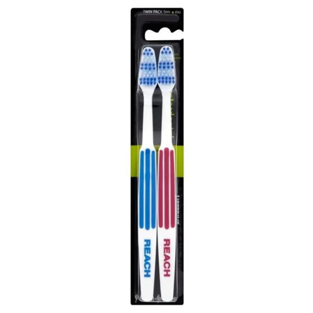 Brosse à dents Reach Medium, lot de deux LISTERINE