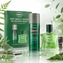 Charger l'image dans la galerie, Coffret Cadeau Brut Original — Après-rasage 100 ml & Déodorant Spray 200 ml