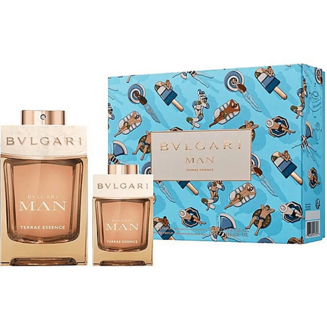 Bulgari Man Terrae Essence 100ml Eau De Parfum Spray / 15ml Eau De Parfum Spray BVLGARI