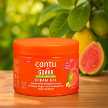Charger l'image dans la galerie, Cantu Gel-crème coiffant et fortifiant à la goyave 340 g CANTU