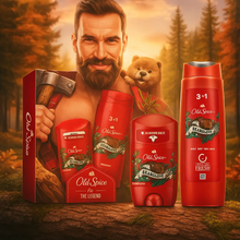 Charger l'image dans la galerie, Coffret cadeau déodorant et gel douche Old Spice Bearglove OLD SPICE