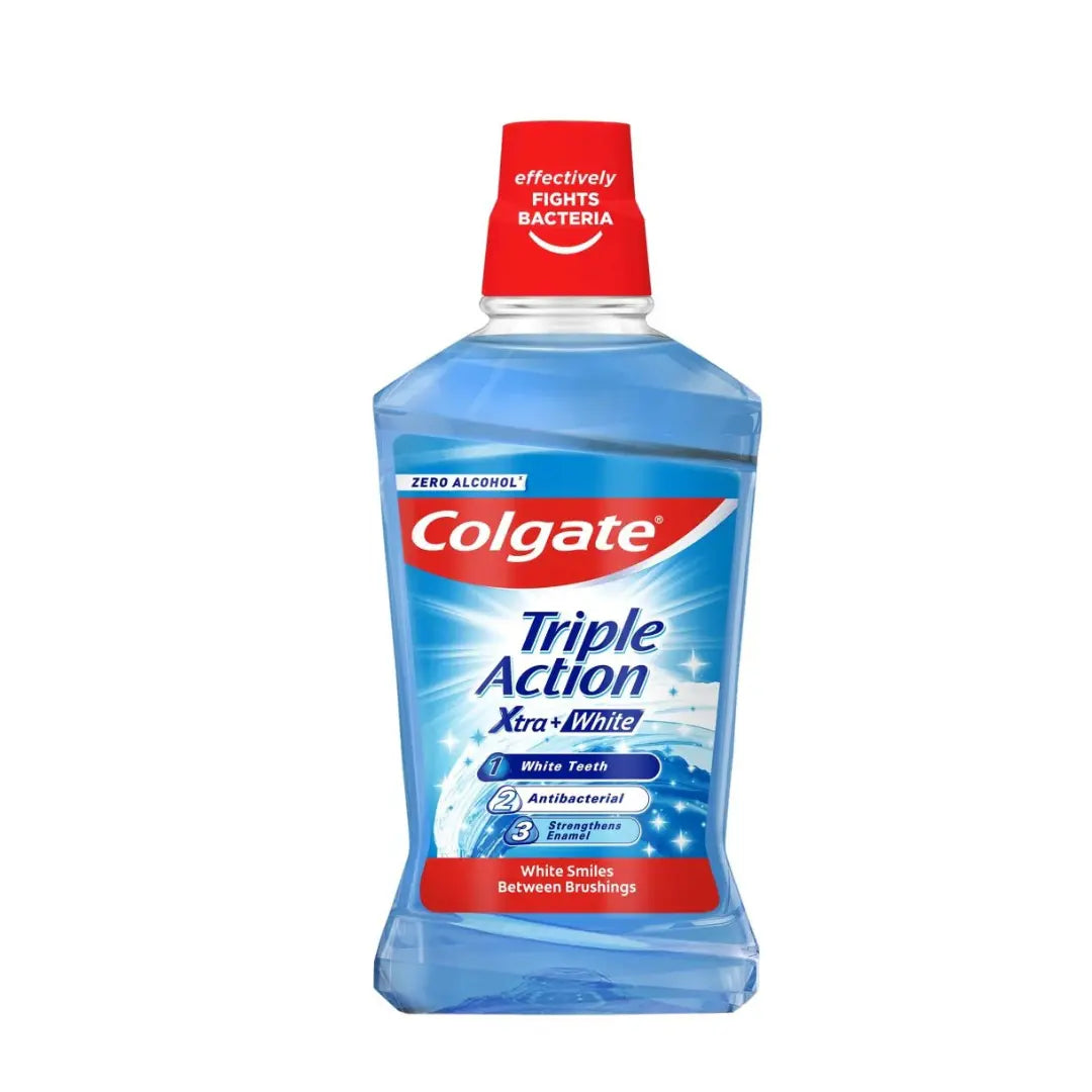 Colgate Bain de bouche Triple Action Xtra White 500 ml COLGATE