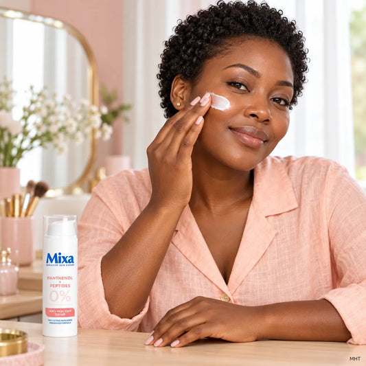 Crème Apaisante Mixa Anti-Réaction — Panthénol & Peptides — 50 ml