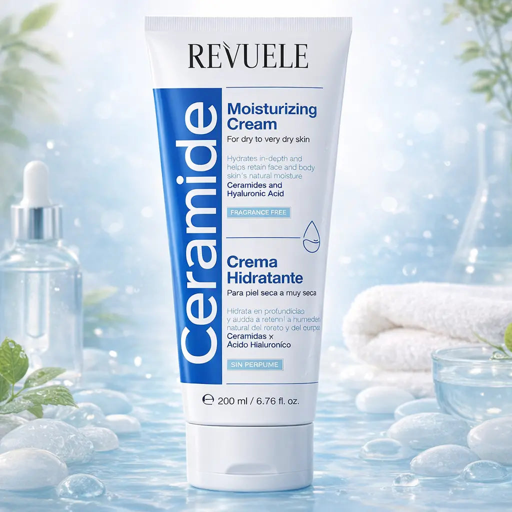 Crème Hydratante Revuele Céramides Visage & Corps — 200 ml