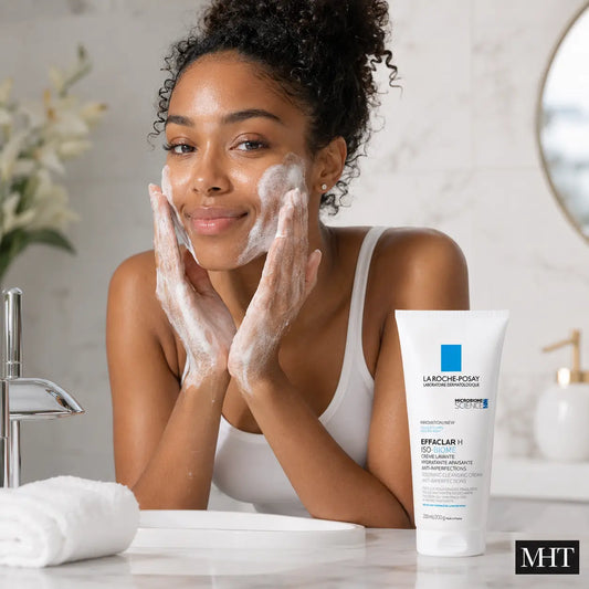 Crème Lavante Apaisante La Roche-Posay Effaclar H Iso-Biome — 200 ml