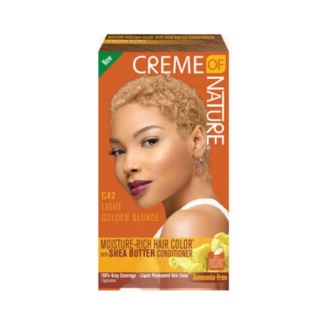 Creme Of Nature Liquid Hair Color C42 Blond Clair Doré CREME OF NATURE