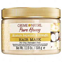 Charger l'image dans la galerie, Creme Of Nature Masque capillaire hydratant PURE HONEY 326g CREME OF NATURE