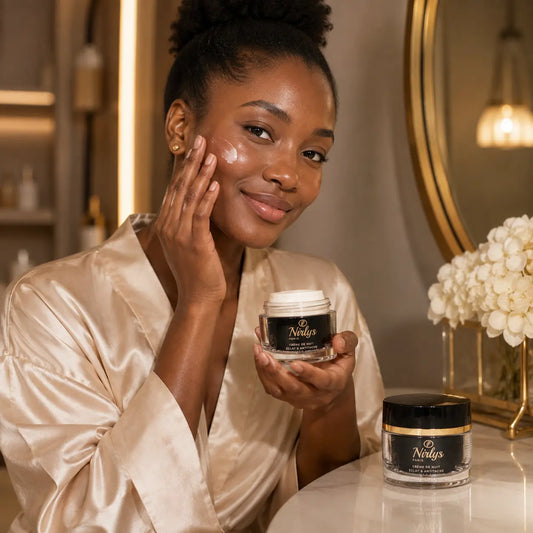 Crème de Nuit Visage Nirlys Éclat & Anti-Taches Curcuma & Carotte — 50 ml