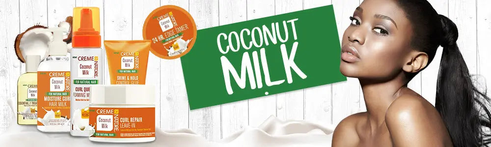 Crème hydratante boucles COCONUT MILK 326g (Curling Cream) CREME OF NATURE